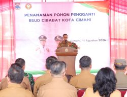 Gerbang RSUD Cibabat Ditata, Pemkot Cimahi Pastikan Pohon yang Dirapikan Diganti