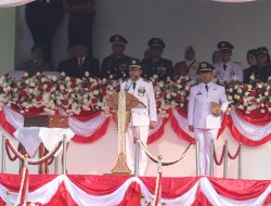 Upacara HUT RI ke-81, Wali Kota Cimahi Soroti Kesehatan, Infrastruktur, Ekonomi hingga Lingkungan