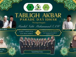 Peringati Maulid Nabi 1448 H, Majelis Ta’lim Al-Barokah Gelar Tabligh Akbar