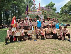 SD Budi Sastra Juara Umum Lomba Tingkat II (LT-II) Pramuka Penggalang di Kecamatan Bojongloa Kidul